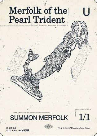 Merfolk of the Pearl Trident (SLZ-024) [Secret Lair x MSCHF: The Zeta Set] | Shuffle n Cut Hobbies & Games