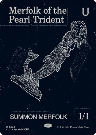 Merfolk of the Pearl Trident (SLZ-145) [Secret Lair x MSCHF: The Zeta Set] | Shuffle n Cut Hobbies & Games
