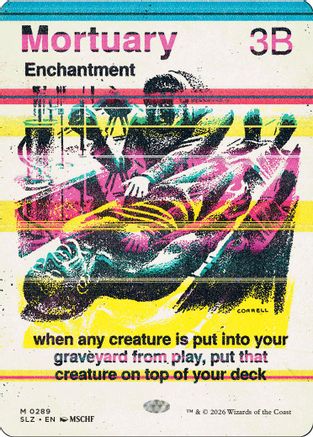 Mortuary (SLZ-289) [Secret Lair x MSCHF: The Zeta Set] | Shuffle n Cut Hobbies & Games