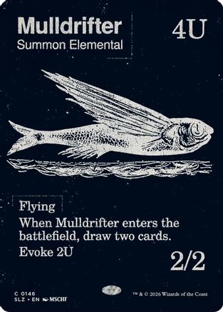 Mulldrifter (SLZ-146) [Secret Lair x MSCHF: The Zeta Set] | Shuffle n Cut Hobbies & Games