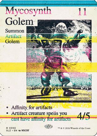 Mycosynth Golem (SLZ-350) [Secret Lair x MSCHF: The Zeta Set] | Shuffle n Cut Hobbies & Games