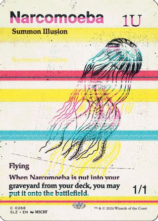 Narcomoeba (SLZ-268) [Secret Lair x MSCHF: The Zeta Set] | Shuffle n Cut Hobbies & Games