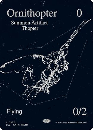 Ornithopter (SLZ-230) [Secret Lair x MSCHF: The Zeta Set] | Shuffle n Cut Hobbies & Games