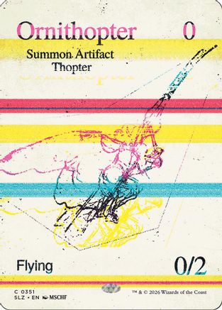 Ornithopter (SLZ-351) [Secret Lair x MSCHF: The Zeta Set] | Shuffle n Cut Hobbies & Games