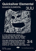 Quicksilver Elemental (SLZ-150) [Secret Lair x MSCHF: The Zeta Set]