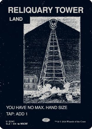 Reliquary Tower (SLZ-241) [Secret Lair x MSCHF: The Zeta Set] | Shuffle n Cut Hobbies & Games