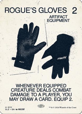 Rogue's Gloves (SLZ-111) [Secret Lair x MSCHF: The Zeta Set] | Shuffle n Cut Hobbies & Games