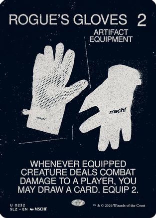 Rogue's Gloves (SLZ-232) [Secret Lair x MSCHF: The Zeta Set] | Shuffle n Cut Hobbies & Games