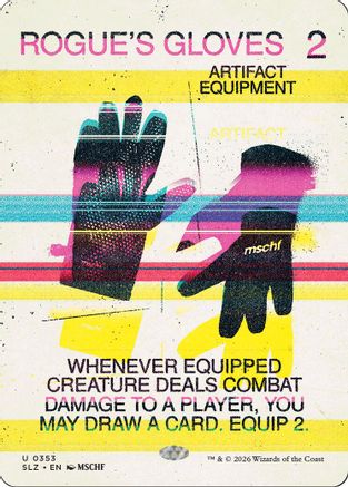 Rogue's Gloves (SLZ-353) [Secret Lair x MSCHF: The Zeta Set] | Shuffle n Cut Hobbies & Games