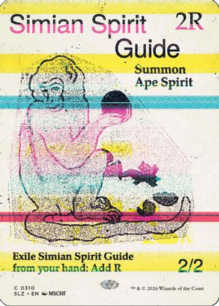 Simian Spirit Guide (SLZ-310) [Secret Lair x MSCHF: The Zeta Set] | Shuffle n Cut Hobbies & Games