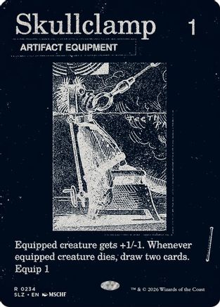 Skullclamp (SLZ-234) [Secret Lair x MSCHF: The Zeta Set] | Shuffle n Cut Hobbies & Games