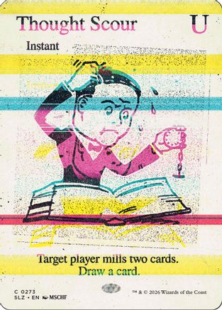 Thought Scour (SLZ-273) [Secret Lair x MSCHF: The Zeta Set] | Shuffle n Cut Hobbies & Games