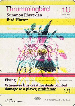 Thrummingbird (SLZ-274) [Secret Lair x MSCHF: The Zeta Set] | Shuffle n Cut Hobbies & Games