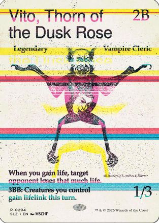 Vito, Thorn of the Dusk Rose (SLZ-294) [Secret Lair x MSCHF: The Zeta Set] | Shuffle n Cut Hobbies & Games