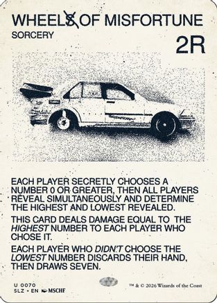 Wheel of Misfortune (SLZ-070) [Secret Lair x MSCHF: The Zeta Set] | Shuffle n Cut Hobbies & Games