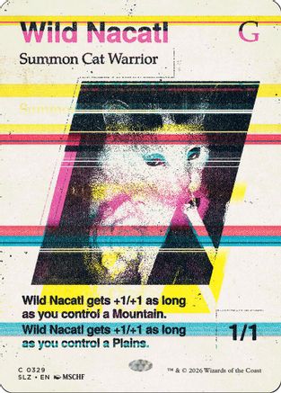 Wild Nacatl (SLZ-329) [Secret Lair x MSCHF: The Zeta Set] | Shuffle n Cut Hobbies & Games