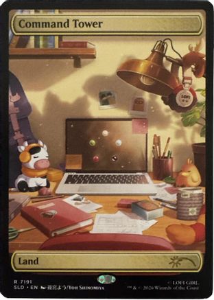 Command Tower (SLD-7191) [Secret Lair Drop Series] | Shuffle n Cut Hobbies & Games