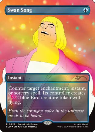 Swan Song (SLD-922) [Secret Lair Drop Series] Foil | Shuffle n Cut Hobbies & Games