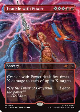 Crackle with Power (SLD-2769) [Secret Lair Drop Series] | Shuffle n Cut Hobbies & Games