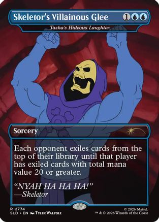 Skeletor's Villainous Glee - Tasha's Hideous Laughter (SLD-2774) [Secret Lair Drop Series] | Shuffle n Cut Hobbies & Games