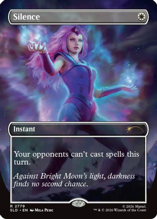 Silence (SLD-2779) [Secret Lair Drop Series] Foil | Shuffle n Cut Hobbies & Games