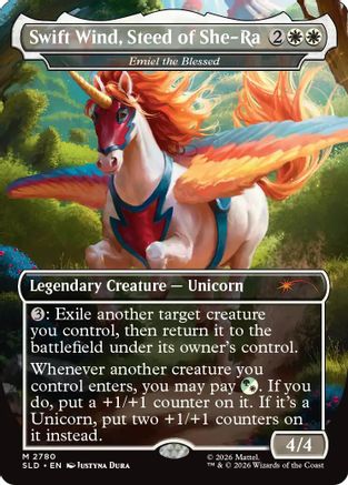 Swift Wind, Steed of She-Ra - Emiel the Blessed (SLD-2780) [Secret Lair Drop Series] | Shuffle n Cut Hobbies & Games
