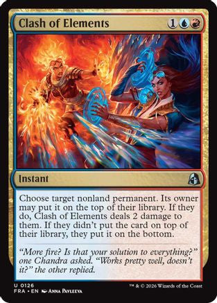 Clash of Elements (FRA-126) [Reality Fracture] Foil | Shuffle n Cut Hobbies & Games
