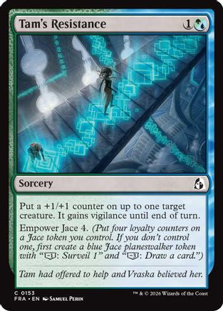 Tam's Resistance (FRA-153) [Reality Fracture] Foil | Shuffle n Cut Hobbies & Games