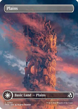 Plains (Borderless) (FRA-382) [Reality Fracture] | Shuffle n Cut Hobbies & Games