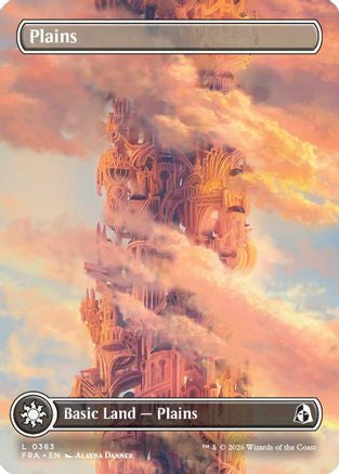 Plains (Borderless) (FRA-383) [Reality Fracture] | Shuffle n Cut Hobbies & Games