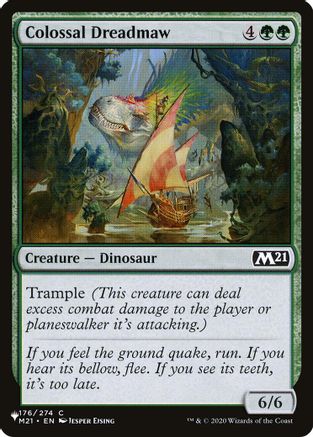 Colossal Dreadmaw (M21) (LIST-176) [The List Reprints] | Shuffle n Cut Hobbies & Games