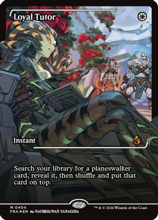 Loyal Tutor (Showcase) (FRA-404) [Reality Fracture] Foil | Shuffle n Cut Hobbies & Games