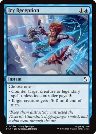 Icy Reception (FRA-030) [Reality Fracture] Foil | Shuffle n Cut Hobbies & Games