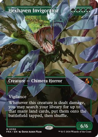 Hexhaven Invigorator (Borderless) (FRA-330) [Reality Fracture] | Shuffle n Cut Hobbies & Games