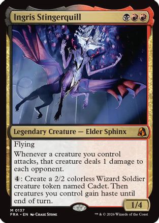Ingris Stingerquill (FRA-137) [Reality Fracture] Foil | Shuffle n Cut Hobbies & Games