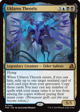 Uldaros Theorix (FRA-159) [Reality Fracture] | Shuffle n Cut Hobbies & Games