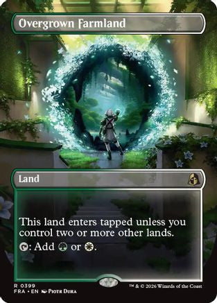 Overgrown Farmland (Borderless) (FRA-399) [Reality Fracture] | Shuffle n Cut Hobbies & Games