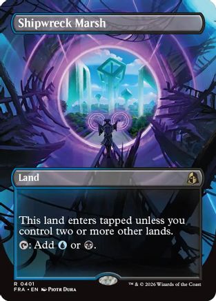 Shipwreck Marsh (Borderless) (FRA-401) [Reality Fracture] | Shuffle n Cut Hobbies & Games