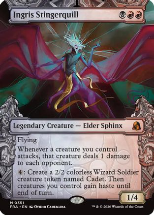 Ingris Stingerquill (Showcase) (FRA-351) [Reality Fracture] Foil | Shuffle n Cut Hobbies & Games