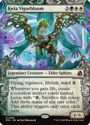 Kwia Vigorbloom (Showcase) (FRA-352) [Reality Fracture] Foil | Shuffle n Cut Hobbies & Games
