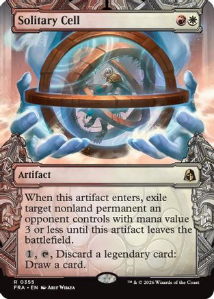 Solitary Cell (Showcase) (FRA-355) [Reality Fracture] Foil | Shuffle n Cut Hobbies & Games