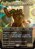Karn, Gilded Guardian (Borderless) (FRA-316) [Reality Fracture]