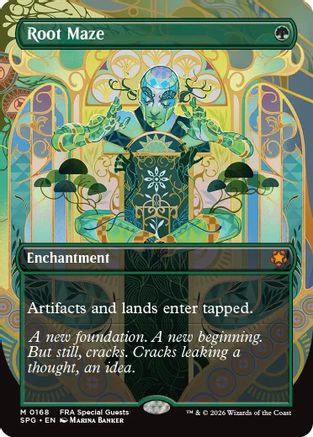 Root Maze (Borderless) (SPG-168) [Special Guests] Foil | Shuffle n Cut Hobbies & Games