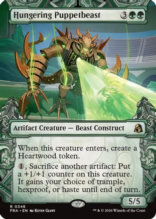 Hungering Puppetbeast (Showcase) (FRA-346) [Reality Fracture] | Shuffle n Cut Hobbies & Games