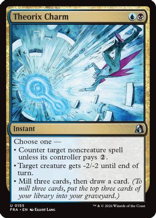 Theorix Charm (FRA-155) [Reality Fracture] | Shuffle n Cut Hobbies & Games