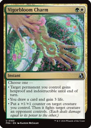 Vigorbloom Charm (FRA-160) [Reality Fracture] | Shuffle n Cut Hobbies & Games