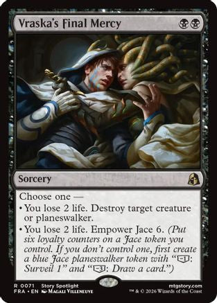 Vraska's Final Mercy (FRA-071) [Reality Fracture] Foil | Shuffle n Cut Hobbies & Games