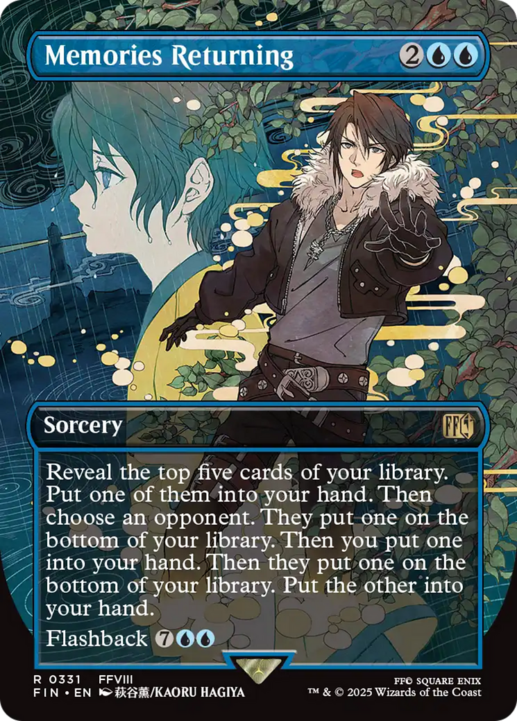 Memories Returning (Borderless) [FINAL FANTASY] | Shuffle n Cut Hobbies & Games
