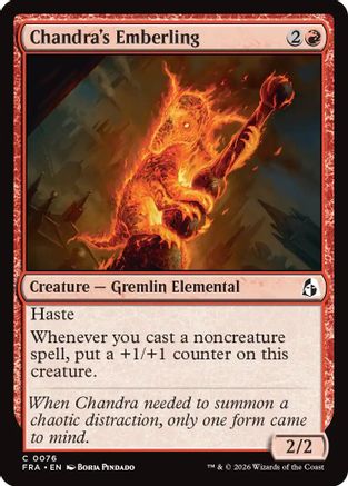 Chandra's Emberling (FRA-076) [Reality Fracture] | Shuffle n Cut Hobbies & Games