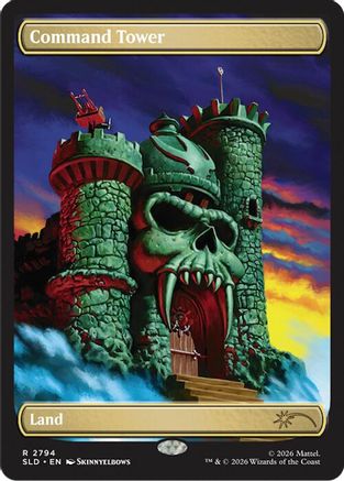 Command Tower (SLD-2794) [Secret Lair Drop Series] Foil | Shuffle n Cut Hobbies & Games